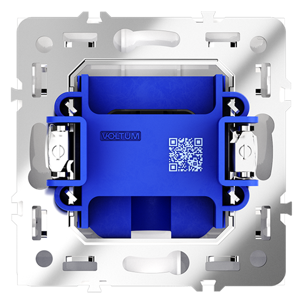 Вывод кабеля Voltum S70 VLS080202 (белый матовый)