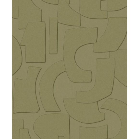 Обои Caselio 106057112 Volume Vert kaki