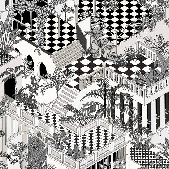 Обои Cole & Son 112/6024 Miami