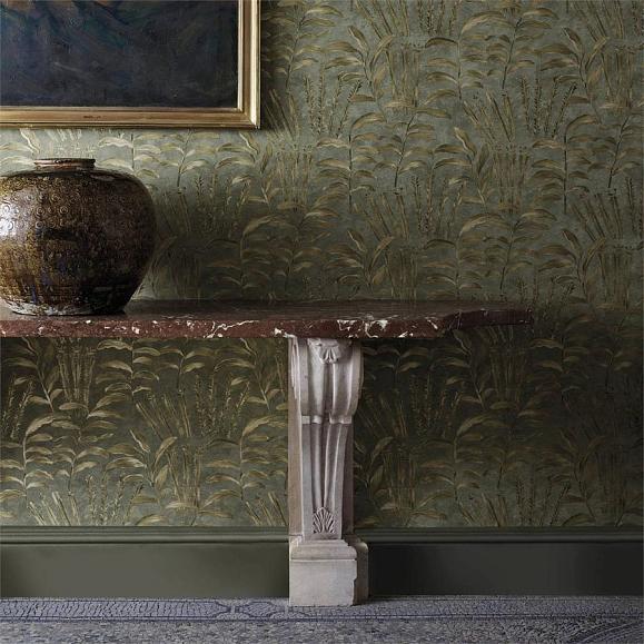 Обои Zoffany 312854 Highclere Olivine