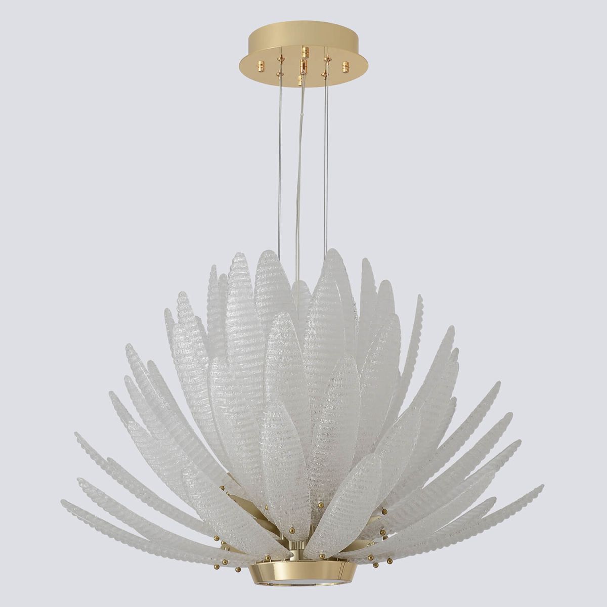Подвесная люстра Crystal Lux ARTICHOKE SP8+1 GOLD