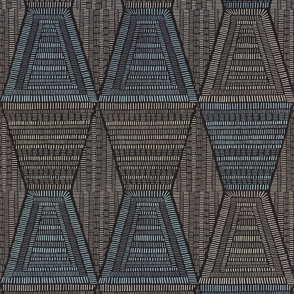 Обои Casamance 75274588 Daia Noir/Givre