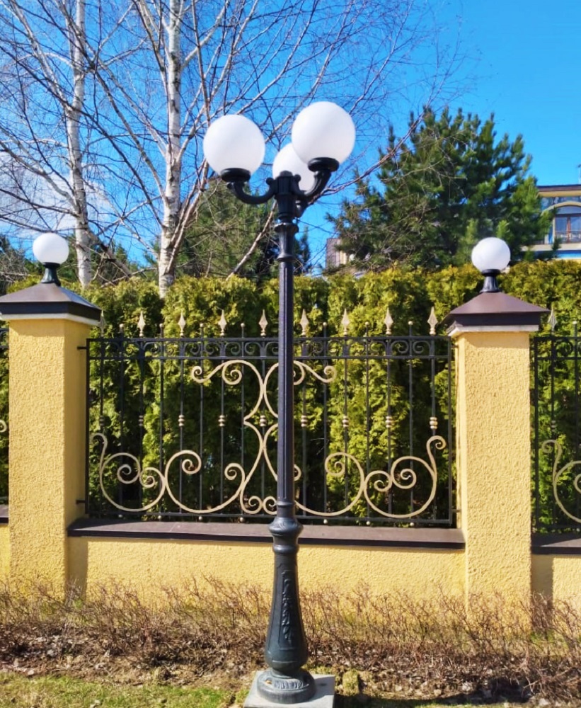 Парковый фонарь Fumagalli Globe G30.202.R30.AYF1R