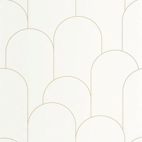 Обои Caselio 105280020 Ornament Blanc dore