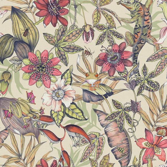 Обои York BL1704 Rainforest Cream/Bright Multi