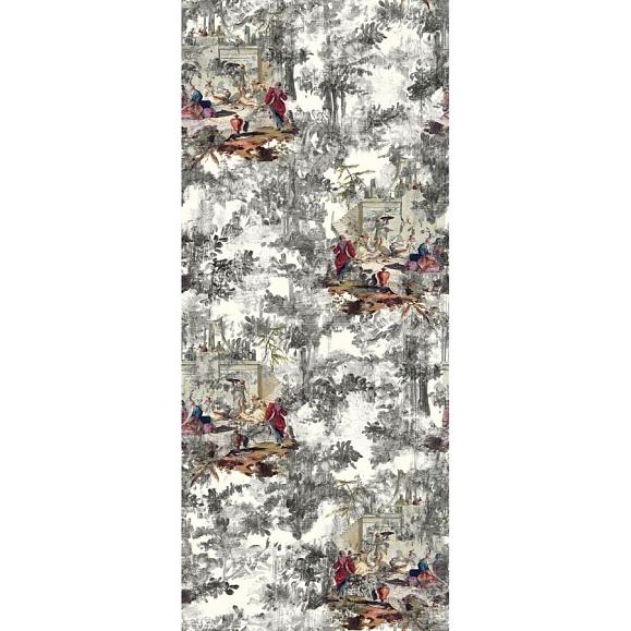 Обои Rubelli 23042-001 Déjeuner sur l'herbe wall Grigio