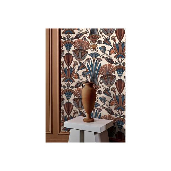 Обои Casamance 76130712 Denderah Crème/terracotta