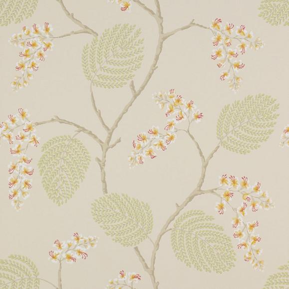 Обои Colefax and Fowler 07141/05 Atwood Coral/Green