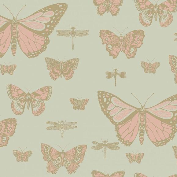 Обои Cole & Son 103/15063 Butterflies & Dragonflies