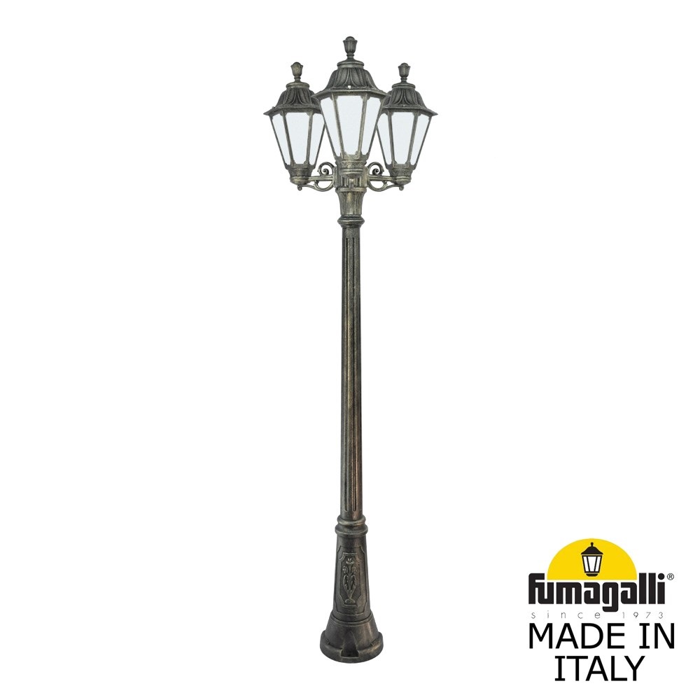 Садово-парковый светильник Fumagalli GIGI BISSO/RUT 3L E26.156.S30.BYE27