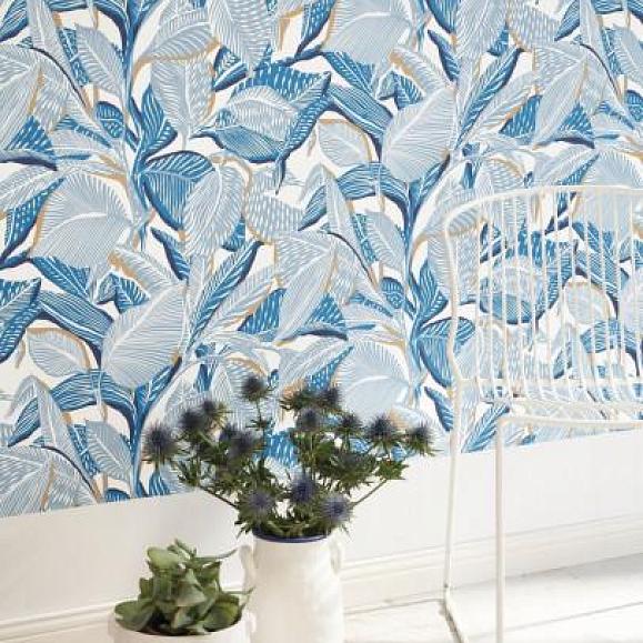 Обои Casadeco MEDI87416637 Riviera Bleu grec