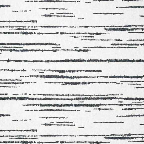 Обои Thibaut T10456 Echo Black on White