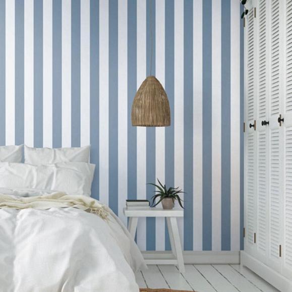 Обои York CV4443 Awning Stripe Chambray