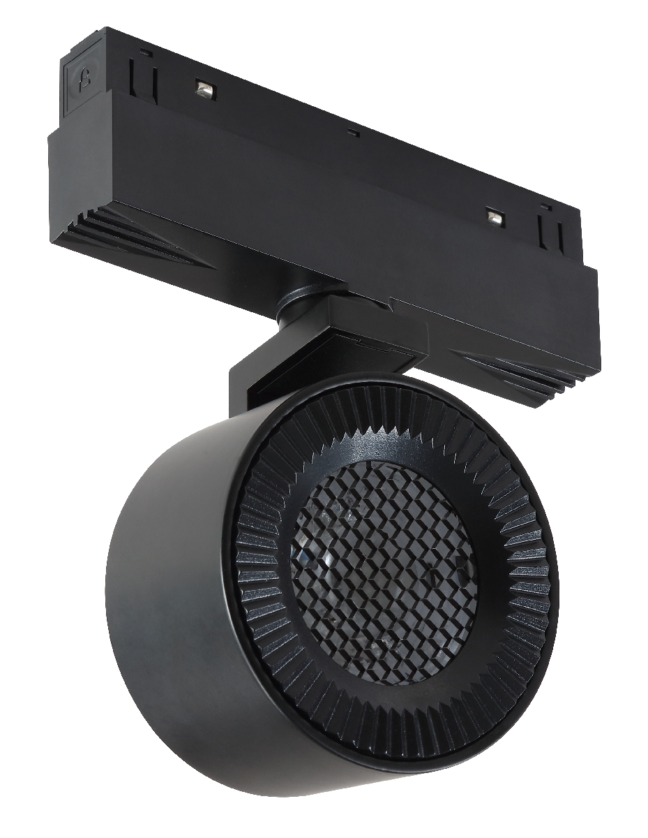Трековый магнитный светильник iLedex Vision SMART 4822-010-D82-12W-38DG-BK (WALL WASHER)