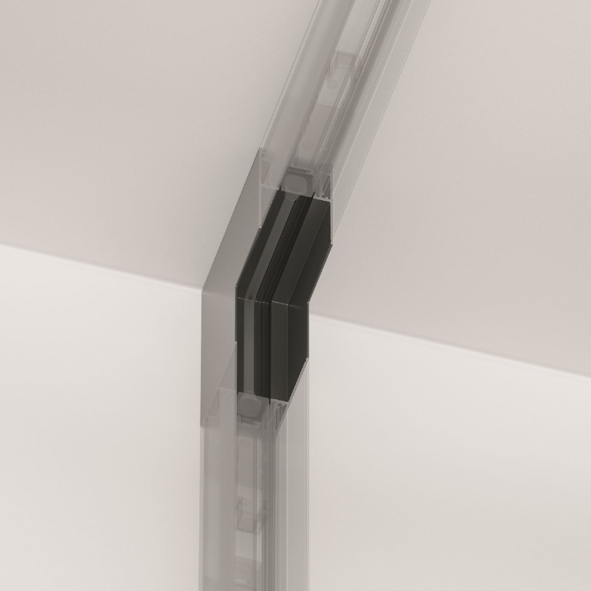 Угловой коннектор внутренний Maytoni Accessories for tracks TRA004ICL-21B