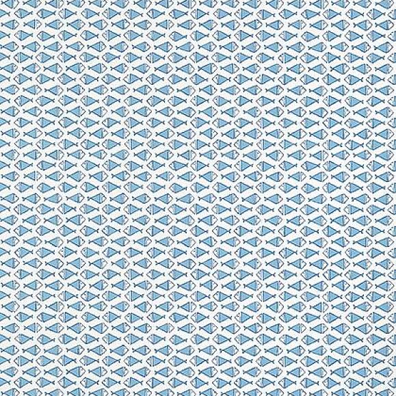 Обои Thibaut T13325 Pisces Wedgewood