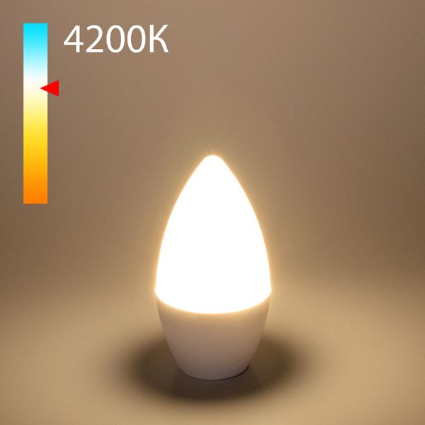 Лампа светодиодная Elektrostandard BLE1403 E14 8W 4200K свеча матовая 4690389152313 a048727