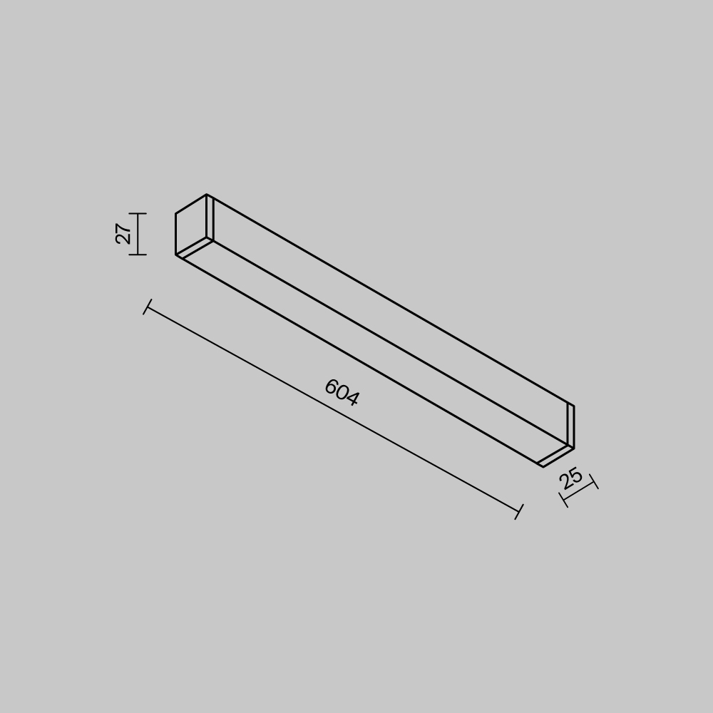 Трековый магнитный светильник Maytoni Technical Basis Radity TR080-4-20WTW-B