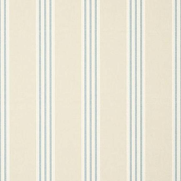 Обои Thibaut T13360 Canvas Stripe Spa Blue and Beige