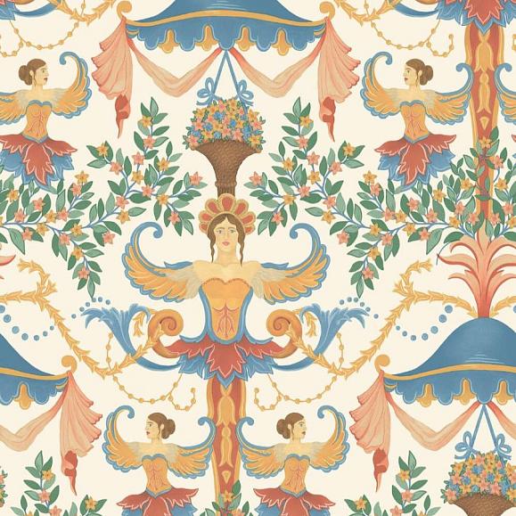 Обои Cole & Son 118/12028 Chamber Angels Cerulean Sky