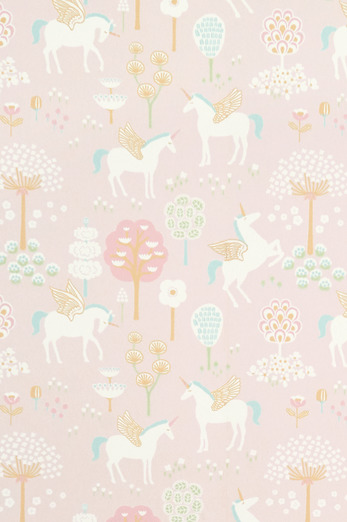 Обои Majvillan 116-03 True Unicorns Pink