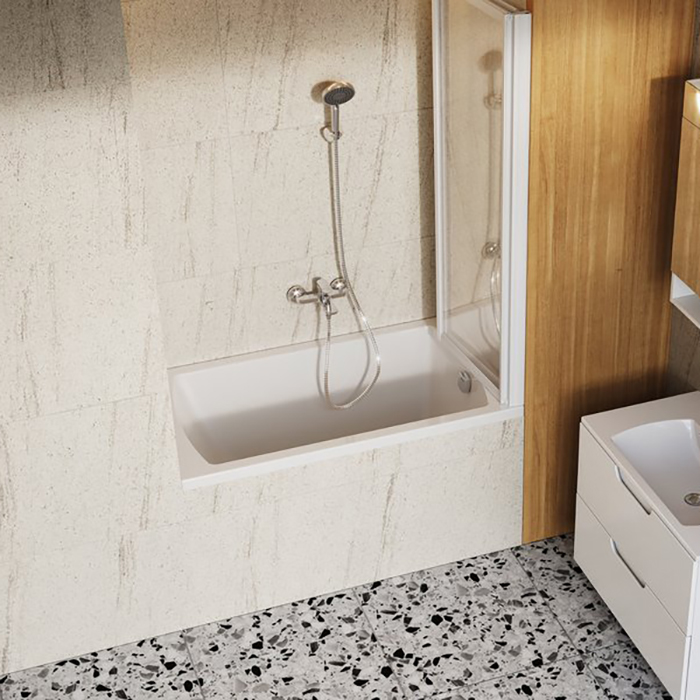 Ravak Classic II Ванна 120x70см., пристенная, акриловая, цвет: белый