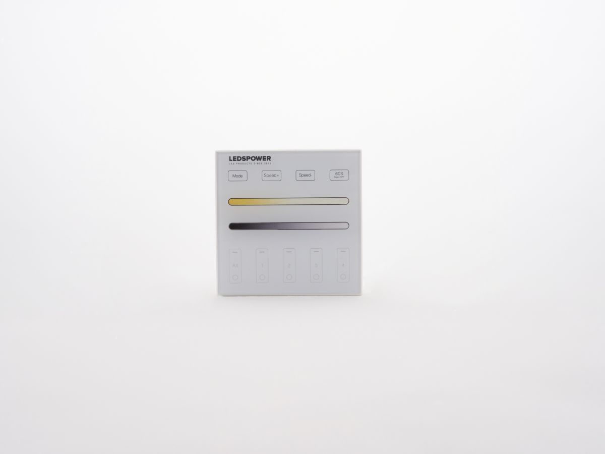 Сенсорная панель управленияLEDS POWER DIM&CCT на 4 зоны WR02 RF 006482