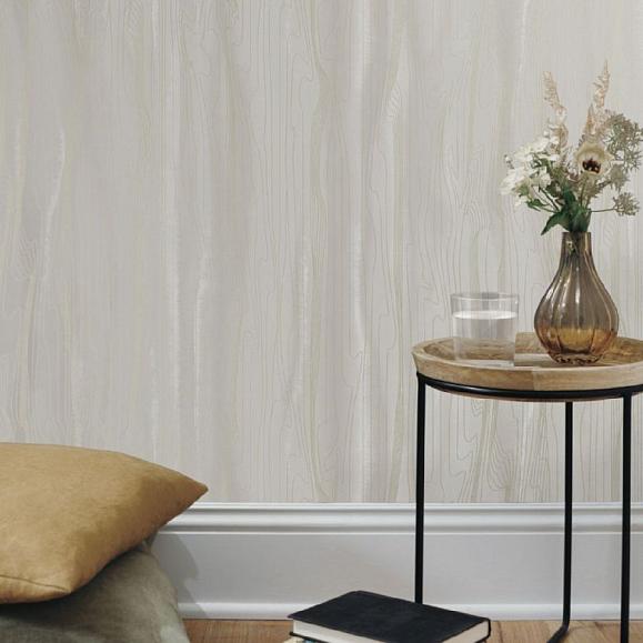 Обои York DT5032 Fantasy Faux Bois Taupe/Gold