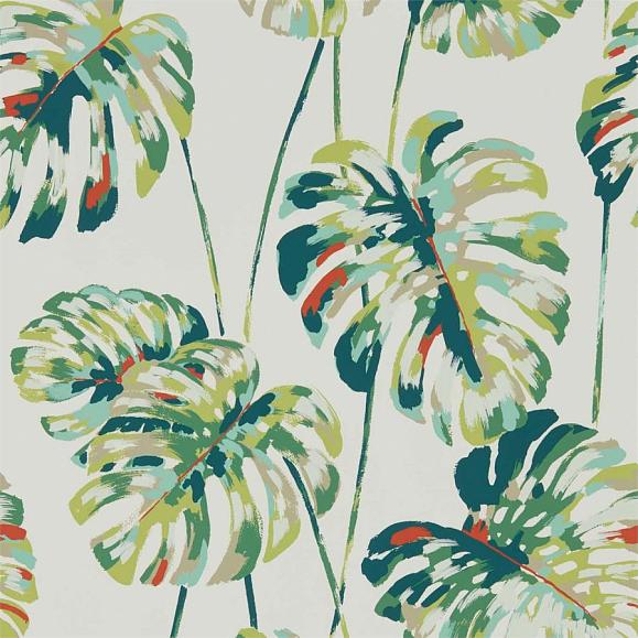 Обои Harlequin 111753 Kelapa Emerald/Zest