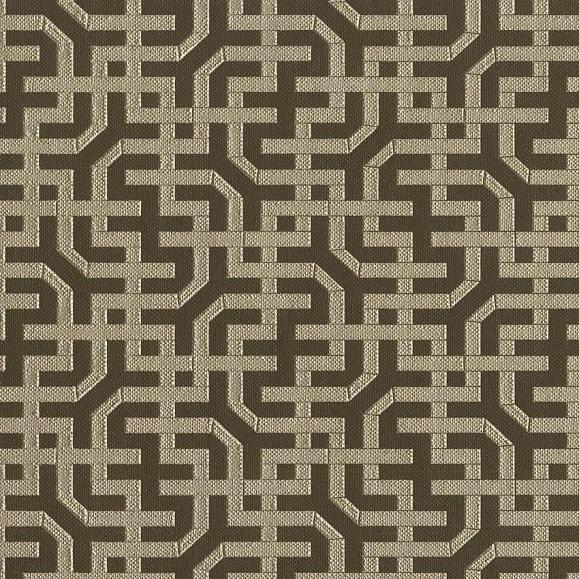 Обои York 5801 Dynastic Lattice Black/Glint