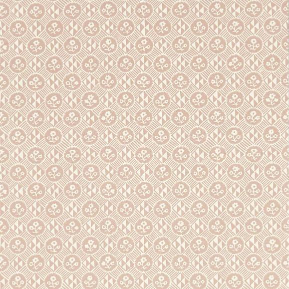 Обои Zoffany ZEND313105 Tuscan Pink Diamonds & Flowers