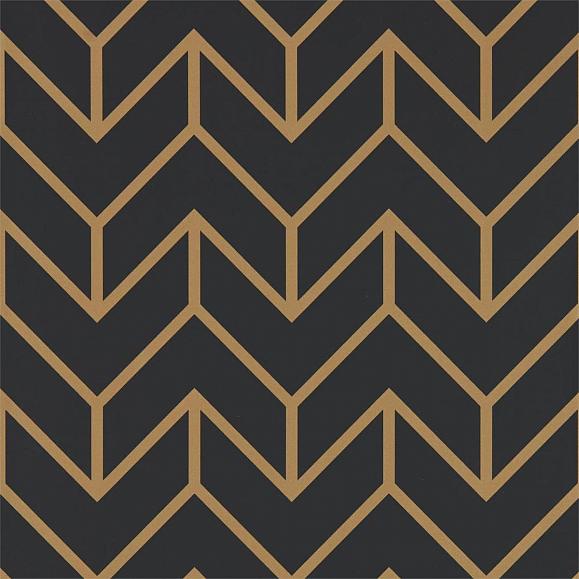 Обои Harlequin 111985 Tessellation Graphite/Gold