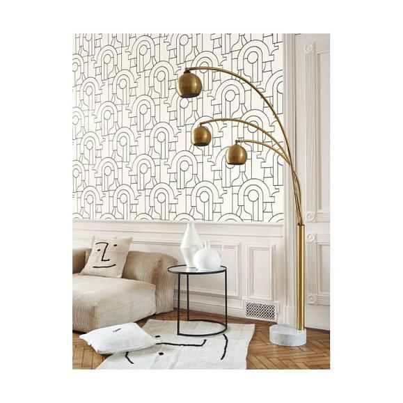 Обои Casadeco 88410528 Arty Noir gravure