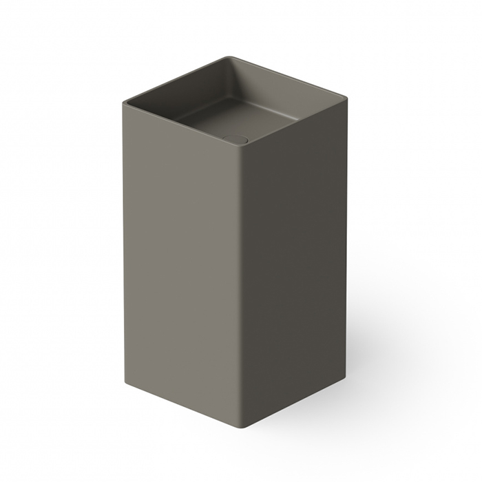 Dea Design Pedestal Basin Раковина 45х45х90см., напольная, без отв., цвет: grey