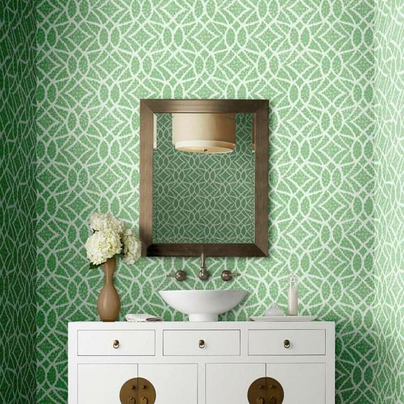 Обои York GR5972 Boxwood Garden Green