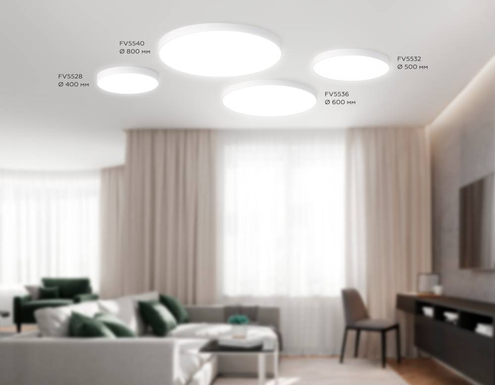 Потолочный светильник Ambrella Light Orbital Air Alum FV5528