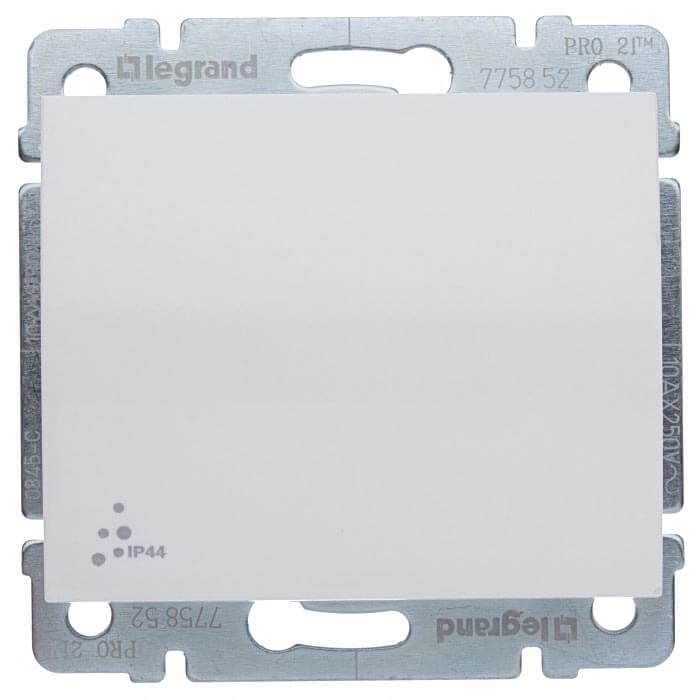 Выключатель одноклавишный Legrand Galea Life 10A 250V IP44 775852