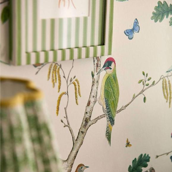 Обои Sanderson 217230 Woodland Chorus Botanical/Multi