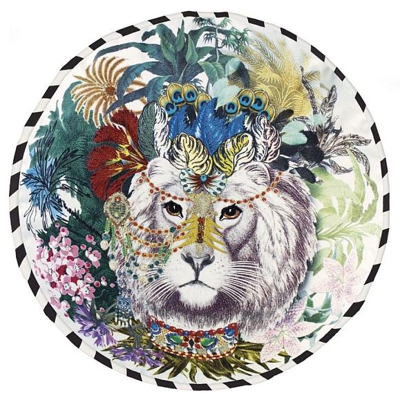 Подушка CCCL0495, Jungle King, Opiat, Christian Lacroix 45 x 45см