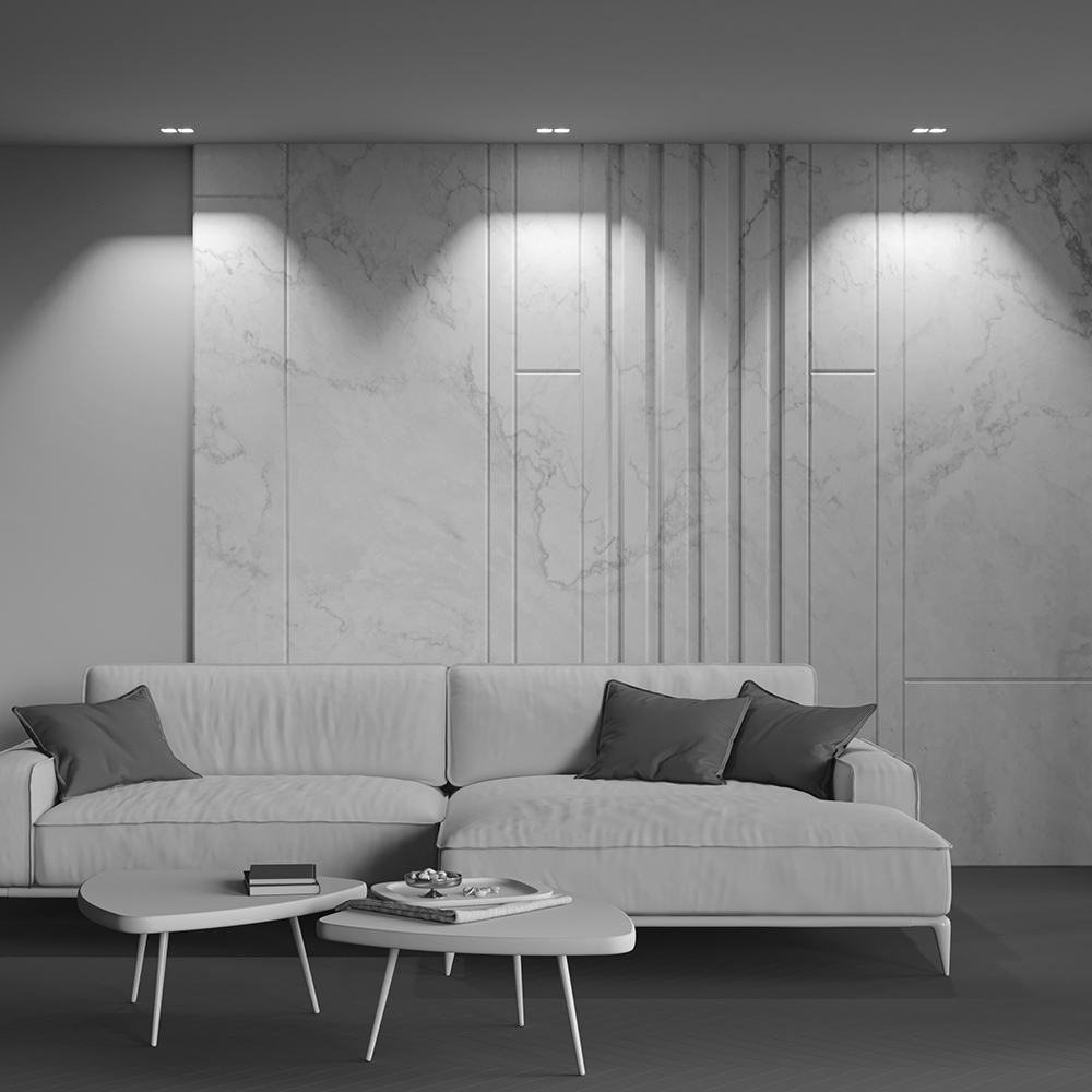 Встраиваемый светильник Maytoni Technical Alfa LED DL043-02-10W3K-SQ-W