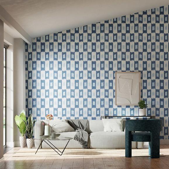 Обои Harlequin 112922 Shiruku Wild Water/Azul/Exhale