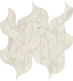 ATLAS CONCORDE MARVEL X Calacatta Perla Mosaico Waterfall Lappato