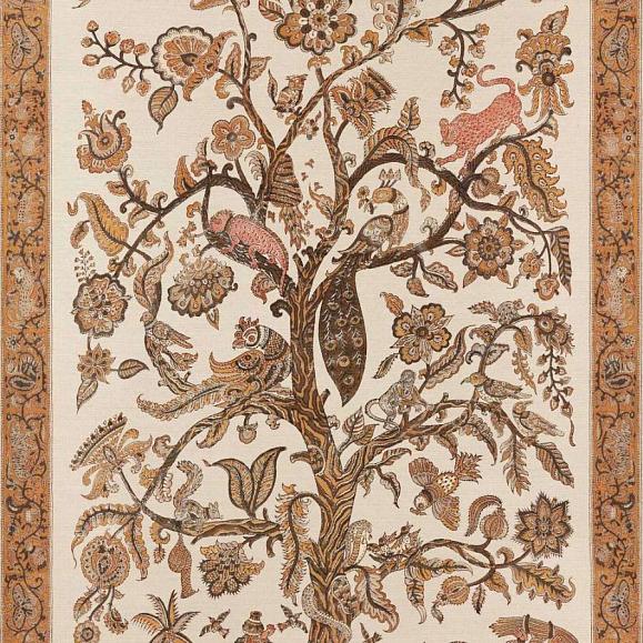 Обои текстильные Zoffany 313141 коллекции Indienne Wallcoverings