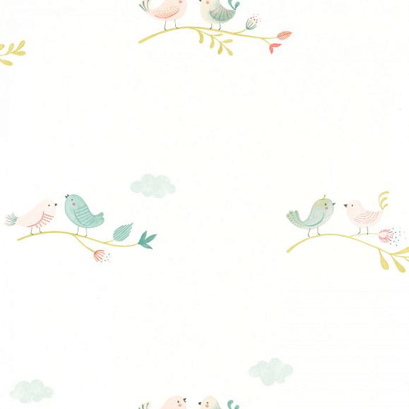 Обои Casadeco RONI85586241 Rose Bleu / Rose