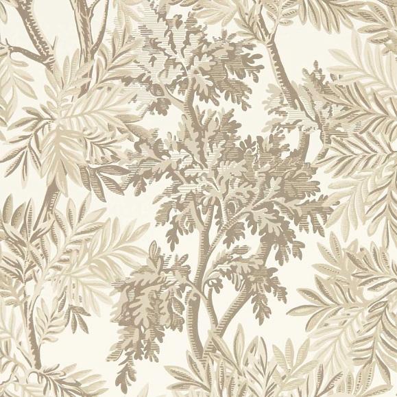 Обои Sanderson DSAB217414 Raw Chocolate/Slip Tapestry Trees