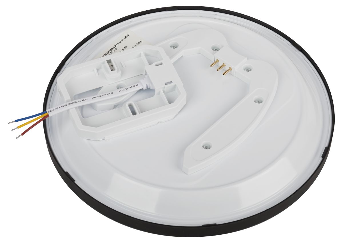 Потолочный светильник Эра Классик без ДУ SPB-6 BK 24W-5K Slim Base Б0069771