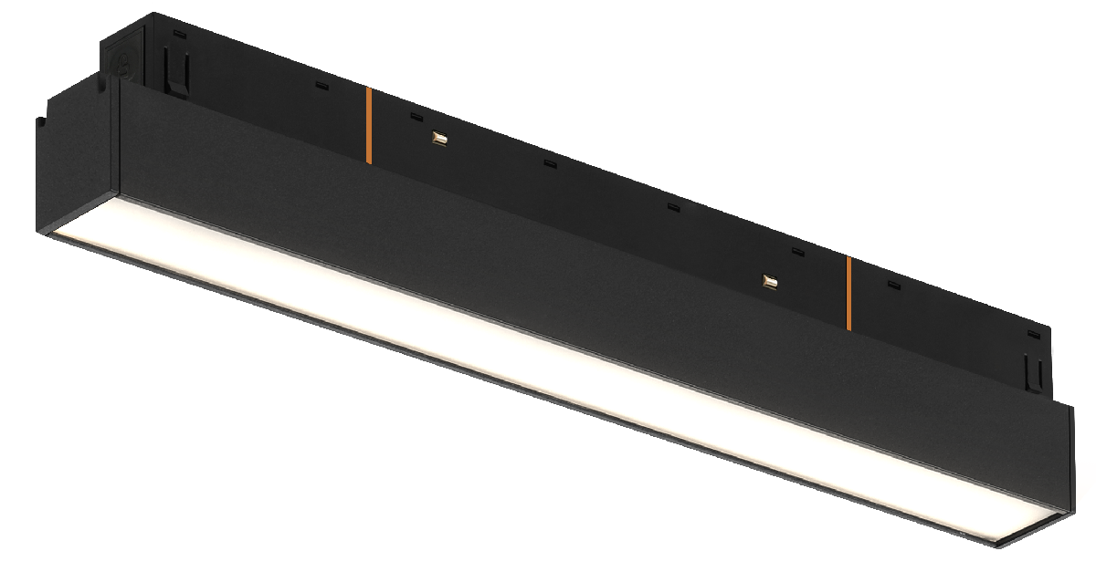 Трековый магнитный светильник iLedex Vision SMART 4822-001-L300-12W-110DG-BK