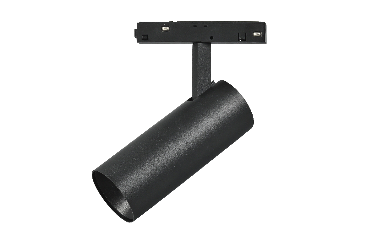 Трековый магнитный светильник iLedex Vision 4822-006-D55-18W-38DG-4000K-BK