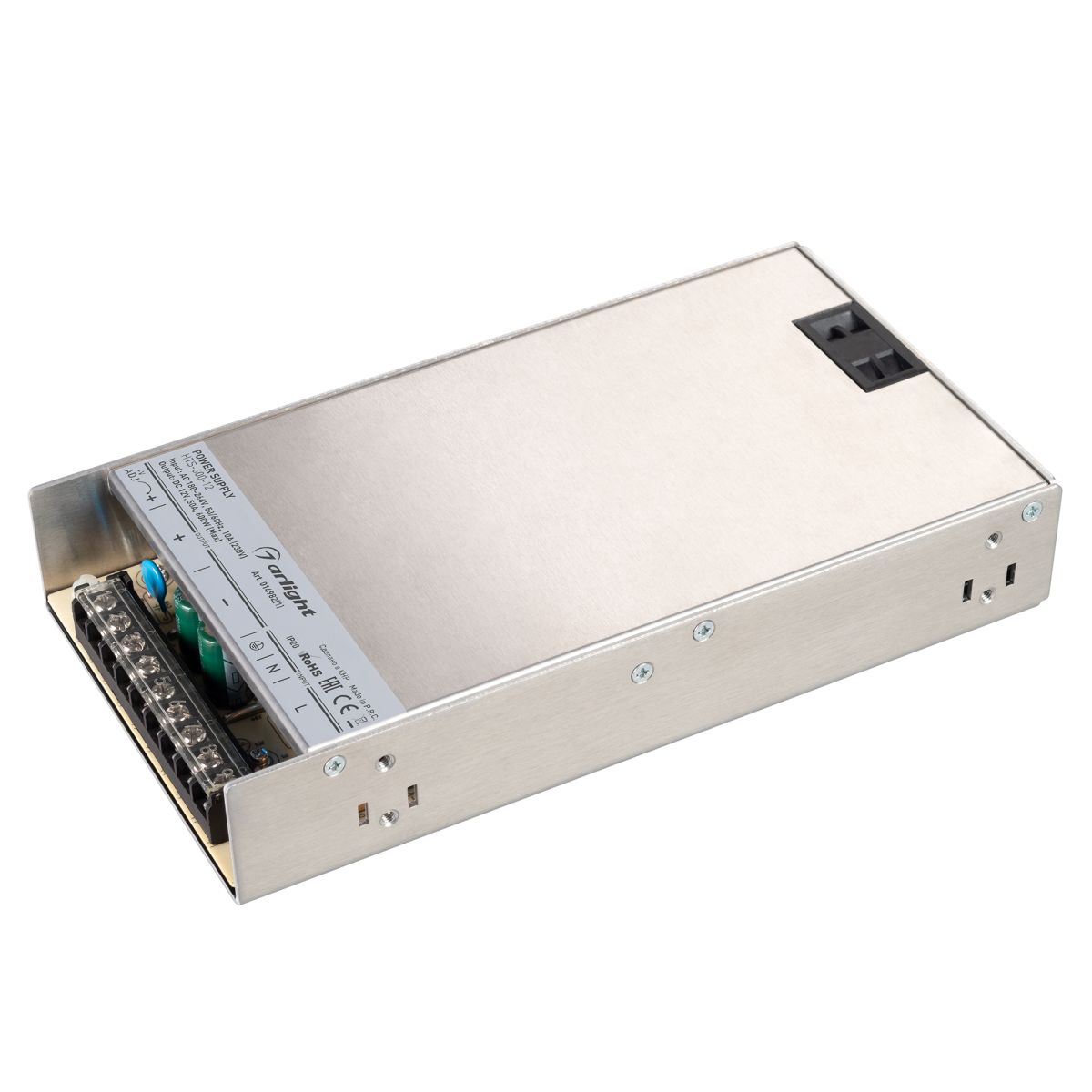 Блок питания Arlight HTS-600-12 (12V, 50A, 600W) (IP20 Сетка) 014982(1)