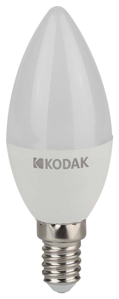 Лампа светодиодная Kodak LED B35-7W-830-E14 K 7Вт свеча теплый белый свет Е14 Б0057623